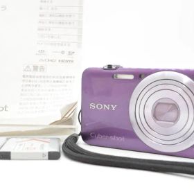 ■【動作品】ソニー SONY Cyber-shot DSC-WX30 パープル 16.2MP デジタルカメラ