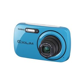 CASIO デジタルカメラ EXILIM 1610万画素 5倍 ブルー EX-N1BE