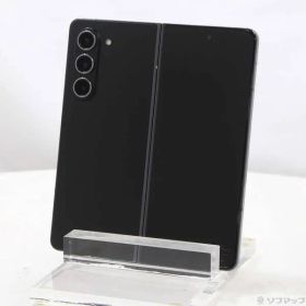 ソフマップ 〔中古品〕 Galaxy Z Fold5 256GB ファントムブラック SCG22 au SIMフリー【198】