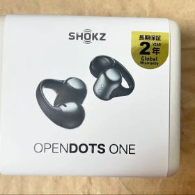 Shokz OPENDOTS ONE ワイヤレスイヤホン ブラック
