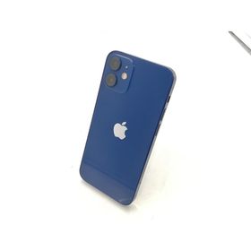 【中古】Apple 国内版 【SIMフリー】 iPhone 12 mini 128GB ブルー MGDP3J/A【柏】保証期間１ヶ月【ランクB】