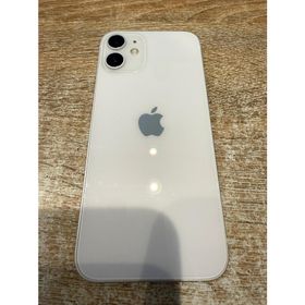 【中古美品】iPhone12mini 128GB ホワイト SIMフリー MGDM3J/A A449
