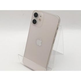 【中古】Apple au 【SIMロック解除済み】 iPhone 12 mini 128GB ホワイト MGDM3J/A【津田沼】保証期間１ヶ月【ランクC】