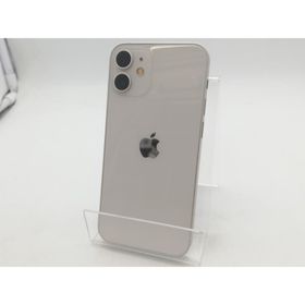 【中古】Apple au 【SIMロック解除済み】 iPhone 12 mini 128GB ホワイト MGDM3J/A【柏】保証期間１週間【ランクC】