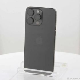 ソフマップ 〔中古品〕 iPhone15 Pro Max 1TB ブラックチタニウム MU6Y3J／A SIMフリー【349】
