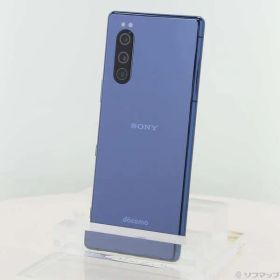 ソフマップ 〔中古品〕 Xperia 5 64GB ブルー SO-01M docomoロック解除SIMフリー【276】