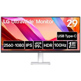 LGエレクトロニクス｜エルジー 液晶ディスプレイ(29型/ IPS/ WFHD 2560×1080/ 100Hz/ 5ms)(ホワイト) 29U531A-W 返品種別A