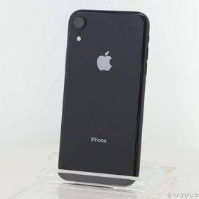 〔中古〕Apple(アップル) iPhoneXR 64GB ブラック MT002J／A SIMフリー〔258-ud〕