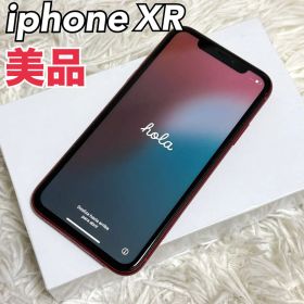 Apple iPhone XR 64G SIMロック解除済 プロダクトレッド