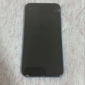 【ジャンク品】iPhone XR Blue 画面割れ・電源不可 部品取り用