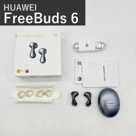 HUAWEI ファーウェイ FreeBuds 6 ワイヤレスイヤホン Bluetooth インナーイヤー型 ブラック ANC アクティブノイズキャンセリング ハイレゾ LDAC対応 IP54防水防塵 iOS/Android対応 国内正規品
