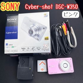 SONY Cyber-shot DSC-W350 ピンク 箱付き 動作確認済み