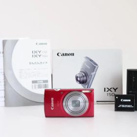 Canon IXY 150 レッド コンパクトデジタルカメラ 箱,動作品