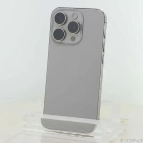 ソフマップ 〔中古品〕 iPhone15 Pro 512GB ナチュラルチタニウム MTUK3J／A SIMフリー【258】