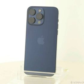 ソフマップ 〔中古品〕 iPhone15 Pro Max 256GB ブルーチタニウム MU6T3J／A SIMフリー【371】