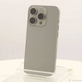 ソフマップ 〔中古品〕 iPhone15 Pro 256GB ナチュラルチタニウム MTUF3J／A SIMフリー【348】