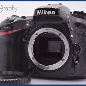 【動作保証】 ニコン Nikon D7200 ボディーキャップ付 同梱無料 #am7638