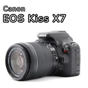 【美品・ケース付】Canon EOS Kiss X7 一眼レフ レンズキット