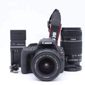 【送料無料】【並品】EOS Kiss X7 ダブルズームキット【ショット数 1164回】