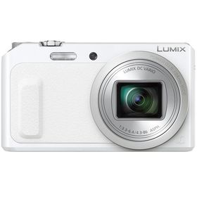 中古 １年保証 美品 Panasonic LUMIX DMC-TZ57-W ホワイト