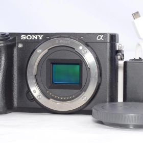 SONY α6300 ミラーレス一眼ボディ ブラック 電池蓋破損 撮影動作確認済 バッテリー付
