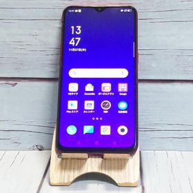 OPPO R17 Neo CPH1893 レッド [訳あり] 本体 白ロム SIMロック解除済み SIMフリー D556932