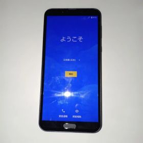 SHARP AQUOS SHV43 スマートフォン 本体 ブラック ケース付き