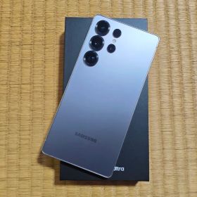 SamsungGalaxyS25 Ultraチタニウムシルバーブルー 256GB