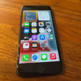 iPhone7 128GB ブラック SIMロック解除済み 訳あり