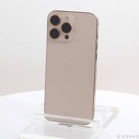〔中古〕Apple(アップル) iPhone16 Pro Max 256GB デザートチタニウム 3N530J／A SIMフリー〔295-ud〕
