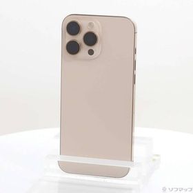 〔中古〕Apple(アップル) iPhone16 Pro Max 256GB デザートチタニウム MYWJ3J／A SIMフリー〔276-ud〕