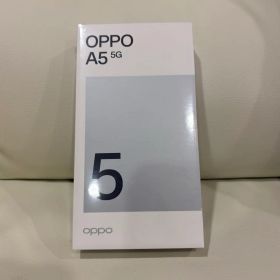 【新品未開封】OPPO A5 5G 本体 グリーン