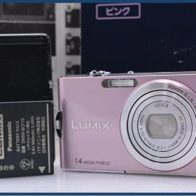 【美品・動作保証】 パナソニック Panasonic LUMIX DMC-FX66 元箱、バッテリー、充電器、取扱説明書付属 同梱無料 #yk8958