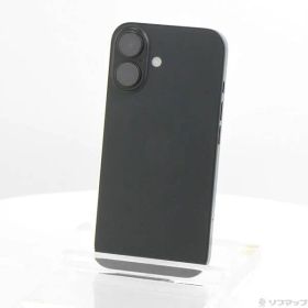 ソフマップ 〔中古品〕 iPhone16 128GB ブラック MYDQ3J／A SIMフリー【349】