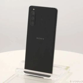 ソフマップ 〔中古品〕 Xperia 10 IV 128GB ブラック A202SO Softbank SIMフリー【262】
