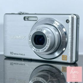 Panasonic LUMIX DMC-FS7 シルバー パナソニック ルミックス コンパクトデジカメ デジタルカメラ コンデジ 中古カメラ 動作品 簡単操作 軽量モデル 定番カラー レトロデジカメ 人気シリーズ