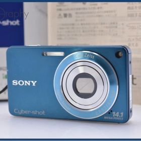 【動作保証】 ソニー SONY Cyber-shot DSC-W350 4X 元箱、取扱説明書付属 同梱無料 #ks648