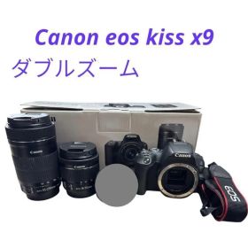 Canon EOS Kiss X9 ダブルズームキット 本体