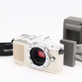 B+ (並品) OLYMPUS オリンパス PEN Lite E-PL7 ボディ ホワイト シャッター数 1,455枚 初期不良返品対応 66-111