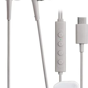 オーディオテクニカ ATH-CKD7NC BGD ベージュゴールド 有線式ノイズキャンセリングイヤホン Type-C (セ)
