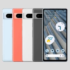 バッテリー良好【Bランク美品】Google Pixel 7a 128GB コーラル シー スノー チャコール SIMフリー au docomo SoftBank Y!mobile 【整備済み品】【バッテリー良好】【中古】 G82U8 バッテリー確認済み