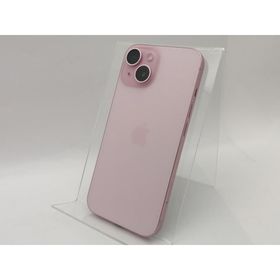 【中古】Apple 国内版 【SIMフリー】 iPhone 15 128GB ピンク MTMJ3J/A【津田沼】保証期間１ヶ月【ランクA】