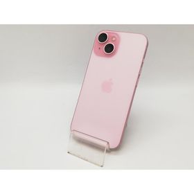 【中古】Apple docomo 【SIMフリー】 iPhone 15 128GB ピンク MTMJ3J/A【広島本通】保証期間１ヶ月【ランクA】
