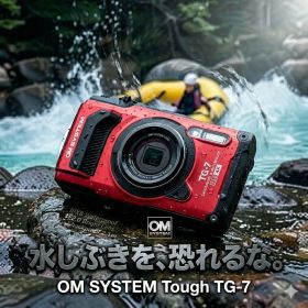 OM SYSTEM Tough TG-7 レッド✨美品 付属品完備 オリンパス
