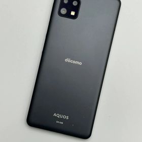 【中古C】AQUOS sense6 SH-54B ブラック SIMフリー 白ロム