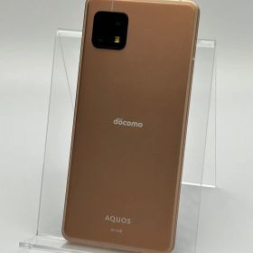 【中古C】AQUOS sense6 SH-54B ライトカッパー SIMフリー 白ロム
