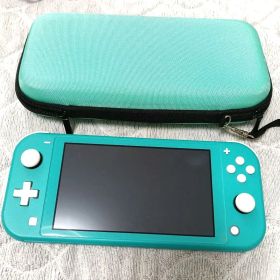 【美品】Nintendo Switch Lite ターコイズ 本体 ケース
