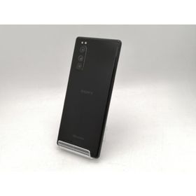 【中古】SONY docomo 【SIMロック解除済み】 Xperia 5 SO-01M Black【なんば】保証期間１ヶ月【ランクC】