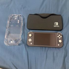 美品 Nintendo Switch Lite グレー 充電器、付属品、箱付き