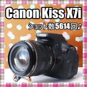 ✨スマホ転送可✨ショット数5614回✨Canon kiss X7i レンズセット